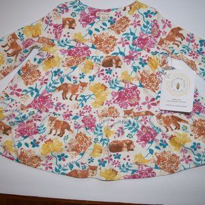 Burt's Bees Baby Dress/Top size 12 mos. NWT